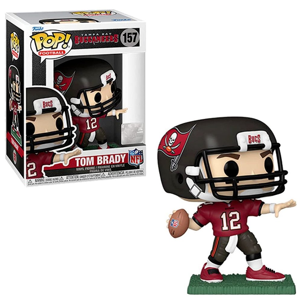 Tom Brady Funko Pop! #157 Tampa Bay Buccaneers Football NFL Vinyl Figure